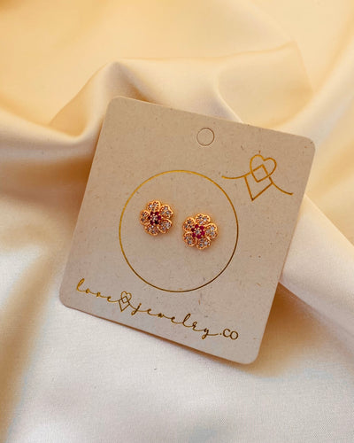 Arete Topo Rose Crystal